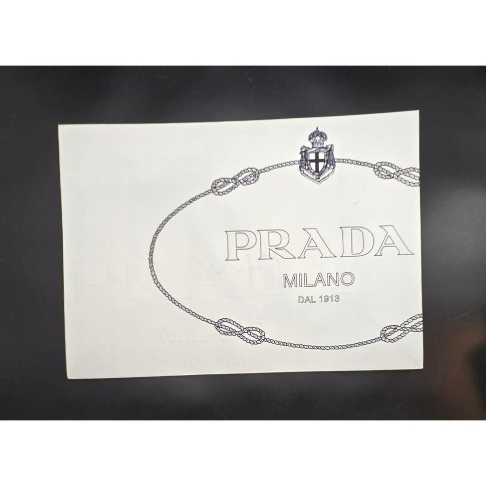Prada Milano Luxury Brand Gift Tote Bag with Heraldic Crest Design VR2107